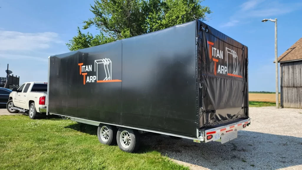 Utility trailer tarp systems
