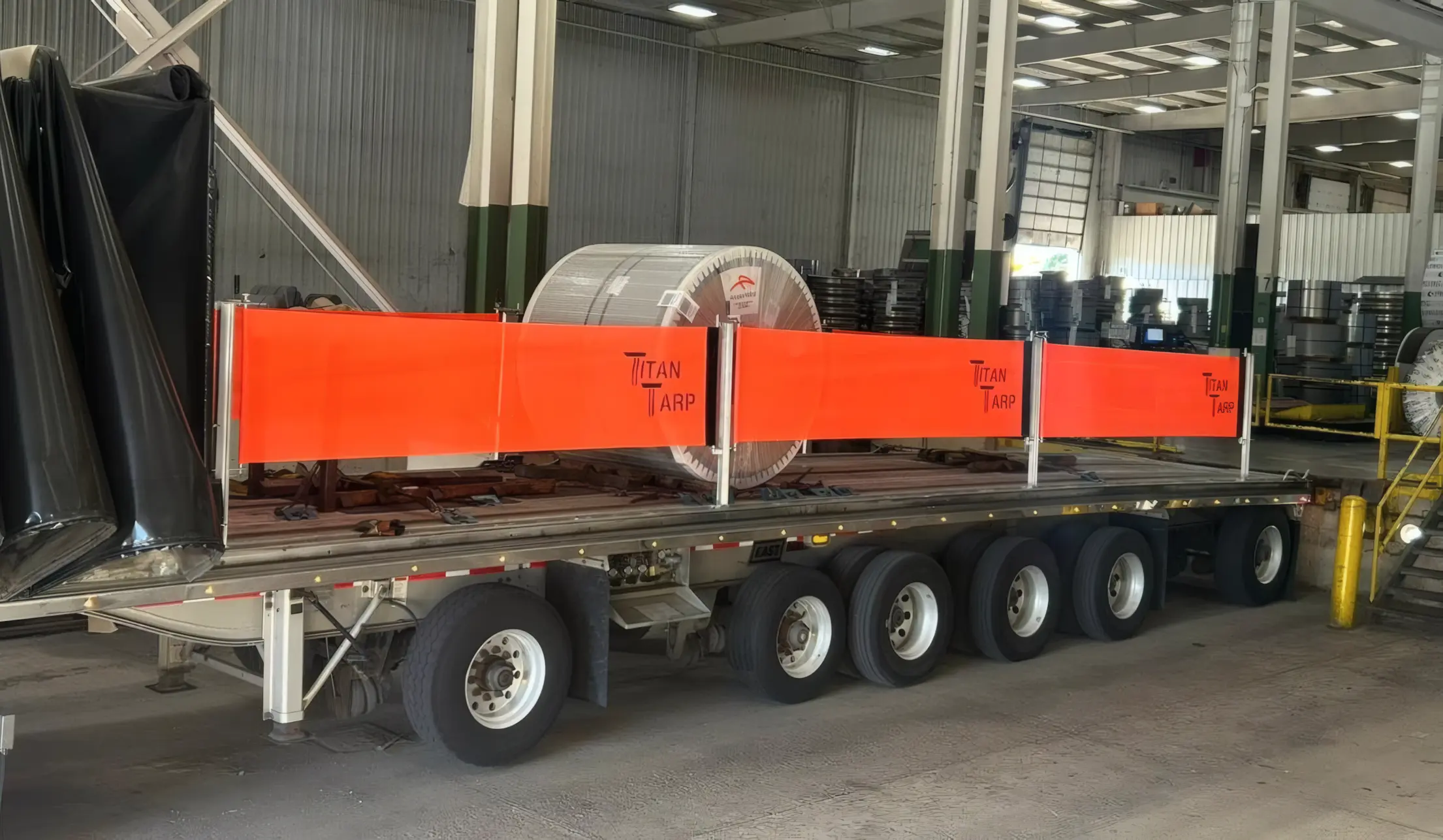 Titan tarp fall prevention